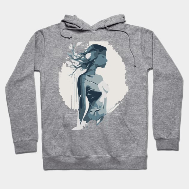 fashion woman Hoodie by lkn